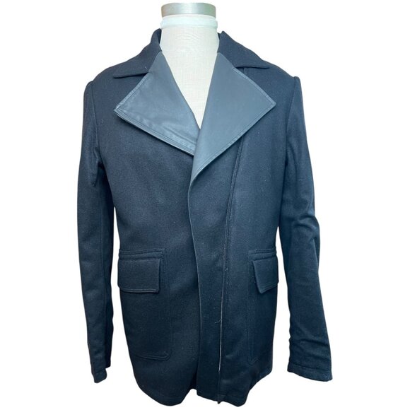 Belstaff Runway Sturry Black Reversible Men's Coat EU Size L NWT - Picture 1 of 12